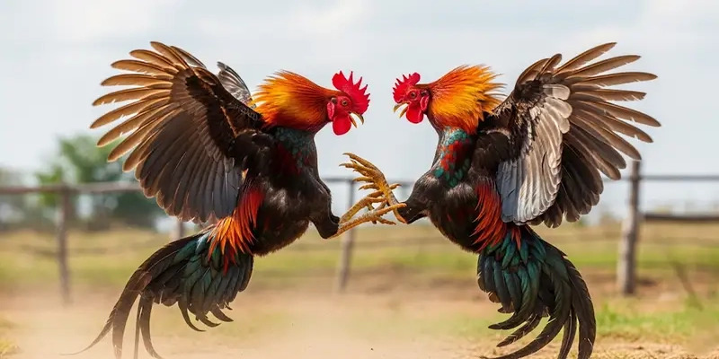 Ang sabong panlaban sa manok ay partikular na kahanga-hanga
